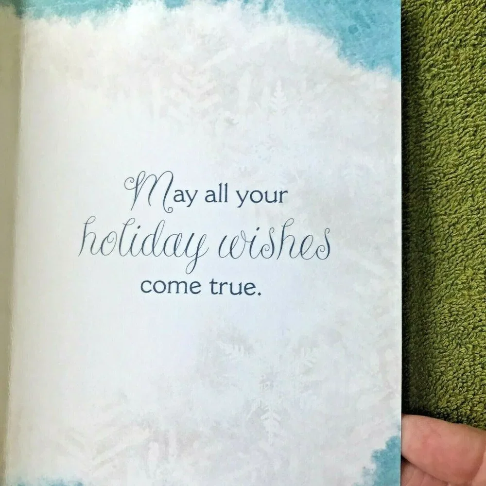 Carol Robinson Christmas Wreath Cards Sea Greetings Set of 2 New with En…